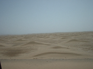 sandy bit of the Baluchistan desert