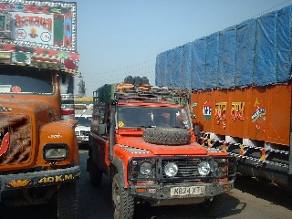 Crossing the border to Nepal