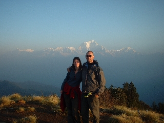 sunrise at Poon Hill