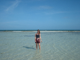 Nic in the sea